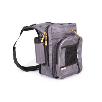 Сумка рыболовная Следопыт Fishing Shoulder Bag 40х43х10 серая PF-BM-03
