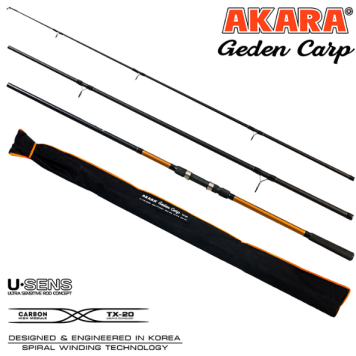 Удилище карповое Akara Geden Carp TX-20 3.6м, тест: 3.0lbs, 355гр
