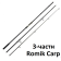 Удилище карповое Kaida Romik Carp 3.6м 3.75LB (180гр) 3-част