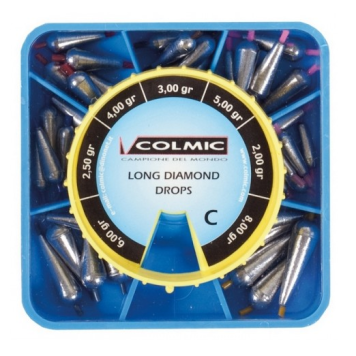 Набор грузов Colmic Long diamond-box C