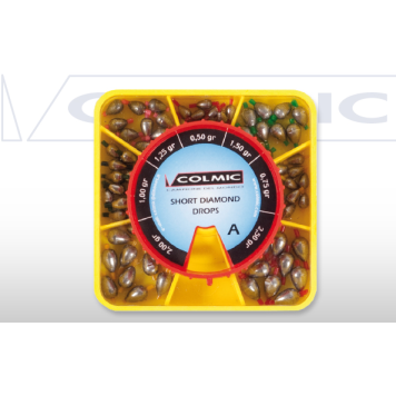Набор грузов Colmic Short diamond-box A