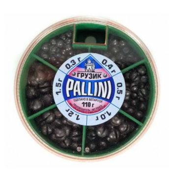 Набор грузов Pallini 110г (0.3-1.5г)