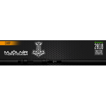 Карповое удилище Zemex Mjolnir Thors Hammer 13ft - 3.5'lb 3.9 м, до 128-138 г-4