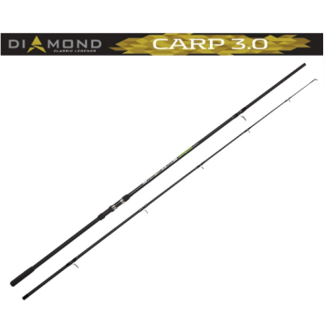 Удилище карповое SALMO Diamond Carp 3.0, углеволокно, 3.60 м, тест: 3.0 Lbs , 340г