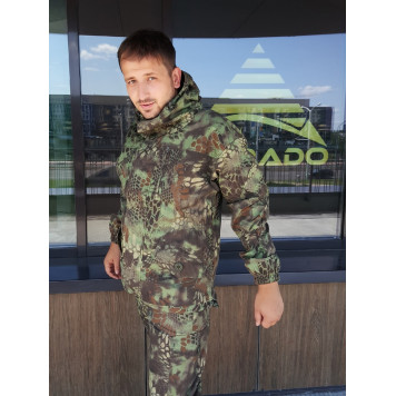Костюм горка 5 Зеленый Питон (Криптек) Premium-2
