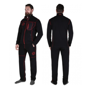 Костюм флисовый Alaskan Royal Fish (черный)