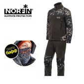 Костюм флисовый Norfin Berings Camo Green