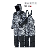 Костюм зимний Norfin Explorer 2 Camo -40°С Водонепроницаемость: 10 000 мм «Дышащая» способность: 8 000 г./м2/24 час
