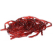 Мотыль искусственный Lucky John Extra Blood Worm XL, 160шт