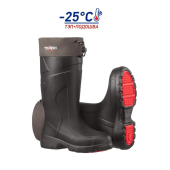 Сапоги зимние Torvi -25°C из ЭВА с подошвой ТЭП (черные) - 4сл вкладыш