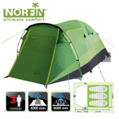 Трехместная палатка Norfin Bream 3