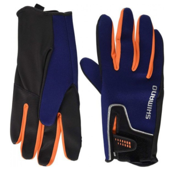 Перчатки Shimano GL-095Q цвет синий