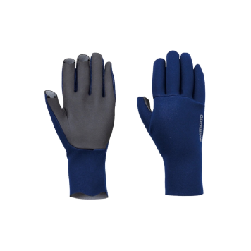 Перчатки Shimano Chloroprene EXS 3 Cut Gloves, синие