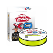 Плетенка Berkley X9 Braid Flame 150м 0.06мм, цвет желтый