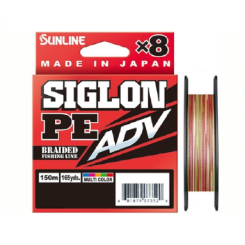 Плетенка Sunline Siglon PE ADV х8 150м #0.5/0.121mm 6lb/2.7kg