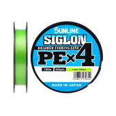 Плетенка Sunline Siglon PE х4 150м #0.2/0.076mm 3lb/1.6kg (салат.)