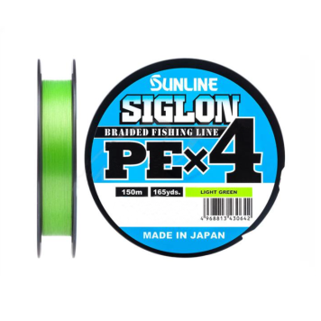 Плетенка Sunline Siglon PE х4 150м #0.6/0.132mm (салат.)
