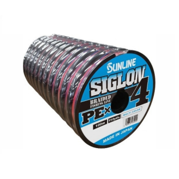 Плетенка Sunline Siglon PE х4 100м #1.2/0.187mm (мульти.)-3