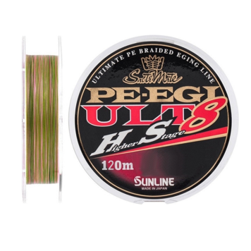 Плетенка Sunline PE EGI ULT HS8 120m #0.7/0.138mm 5.3kg