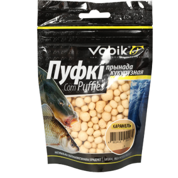 Воздушная кукуруза Vabik, Corn Puffies, 20г, Карамель