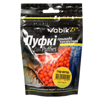 Воздушная кукуруза Vabik, Corn Puffies, 20г, Тутти-Фрутти