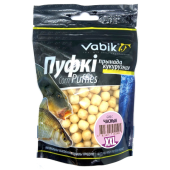 Воздушная кукуруза Vabik, Corn Puffies XXL (6-8 мм), 20г, Чеснок