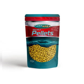 Пеллетс CarpArea «Soluble Pellets» (Honey/Мёд) 6мм,1кг