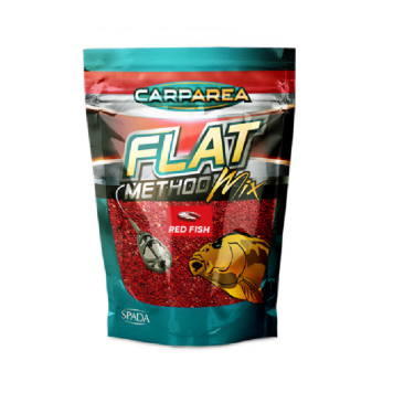 Прикормка рыболовная CarpArea Flat Method (красная рыба), 600г