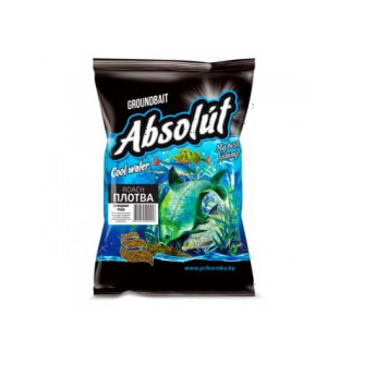 Прикормка зимняя Absolut Плотва (светлая) холодная вода, 0.75кг