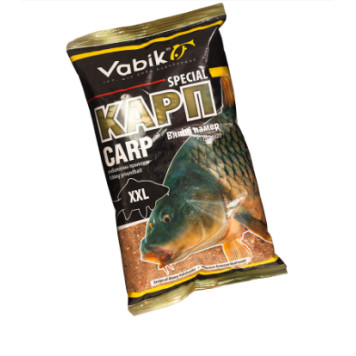 Прикормка Vabik Special "Карп Вялікі" (красновато-бежевая), 1кг