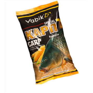 Прикормка Vabik Special "Карп Кукуруза" (желтая), 1кг