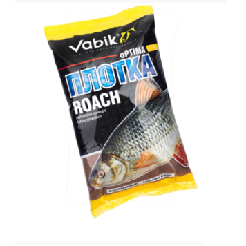 Прикормка Vabik Optima "Плотка" (коричневая), 1кг