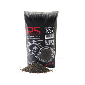 Прикормка RS Black series Лещ река черный, 1кг