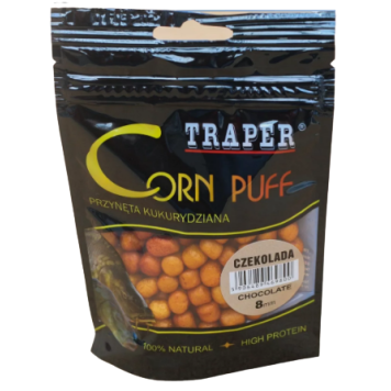Воздушная кукуруза Traper, Corn Puff, 8мм, Шоколад