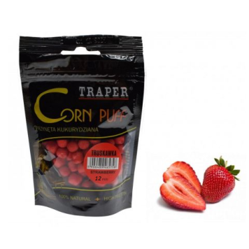Воздушная кукуруза Traper, Corn Puff, 12мм, Клубника
