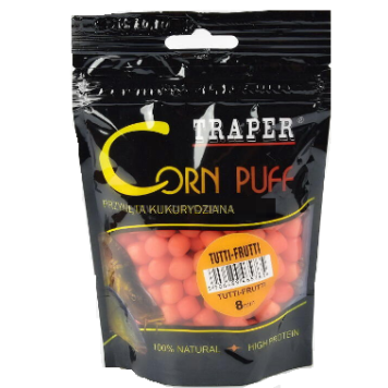 Воздушная кукуруза Traper, Corn Puff, 8мм, Тутти-фрутти