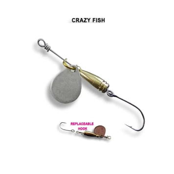 Блесна вращающаяся Crazy Fish Beager 2,1г #2