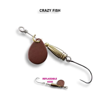 Блесна вращающаяся Crazy Fish Beager 1,5г #3