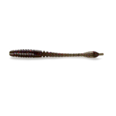 Червь FishUp ARW Worm 2.0" (12шт) #050 - Green Pumpkin Brown/Black
