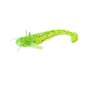 Виброхвост FishUp Catfish 2'' цвет 026 - Flo Chartreuse/Green