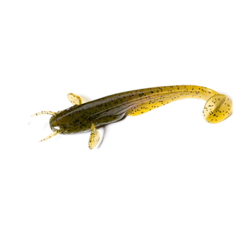 Виброхвост FishUp Catfish 2'' цвет 074 - Green Pumpkin Seed