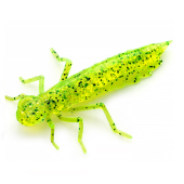 Личинка FishUp Dragonfly 1.2" (10шт) цвет 026 – Flo Chartreuse/Green