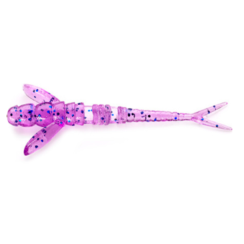 Силикон FishUp Flit 3.0" (8шт) цвет 014 - Violet/Blue