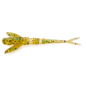 Силикон FishUp Flit 1.5" (10шт) цвет 036 - Caramel/Green & Black