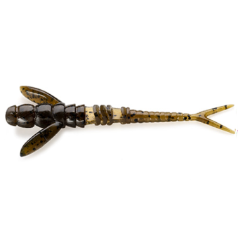 Силикон FishUp Flit 4.0" (7шт) цвет 043 - Watermelon Brown/Red