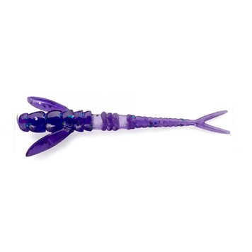 Силикон FishUp Flit 4.0" (7шт) цвет 060 - Dark Violet