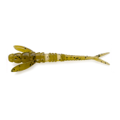 Силикон FishUp Flit 1.5" (10шт) цвет 074 - Green Pumpkin Seed
