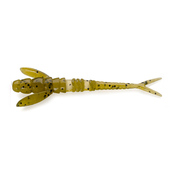 Силикон FishUp Flit 3.0" (8шт) цвет 074 - Green Pumpkin Seed