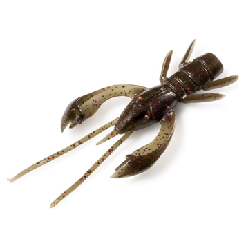 Силикон FishUp Real Craw 2.0" (7шт) цвет 050 - Green Pumpkin Brown/Black