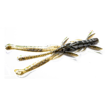 Креатура FishUp Shrimp 3.0" (9 шт) цвет 043 - Watermelon Brown/Red